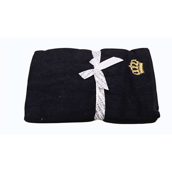 Juicy Couture Home 3-Piece Crown Logo Bath Towel & Hair Wrap Set - Picture 2 of 8